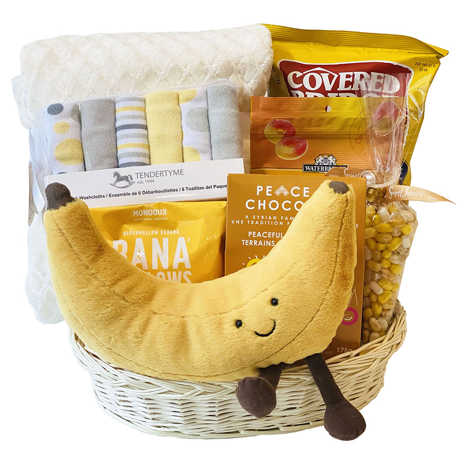 Banana Boat Baby Gift Basket